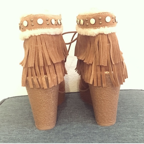 Sam Edelman Fringe Booties! - Picture 3 of 5